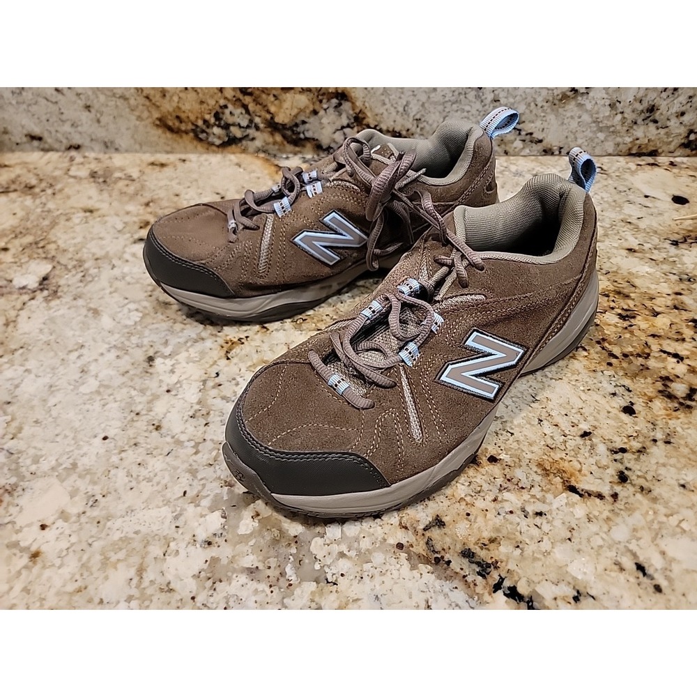 New Balance 608 Men's Size 10 Shoes Brown Suede Lace Up Low Top Walking Sneaker